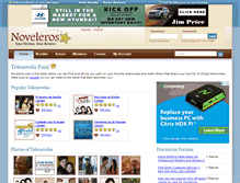 Tablet Screenshot of noveleros.com